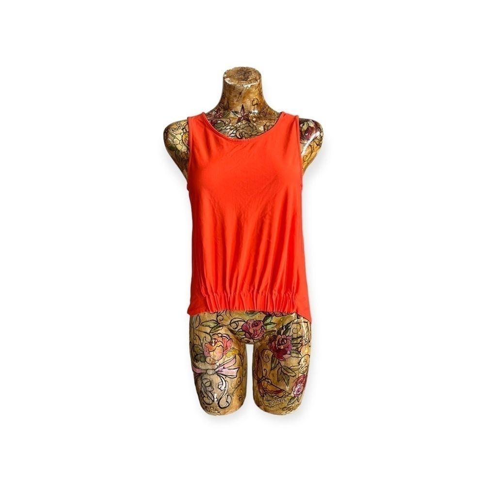 DREW top sleeveless red blouse medium